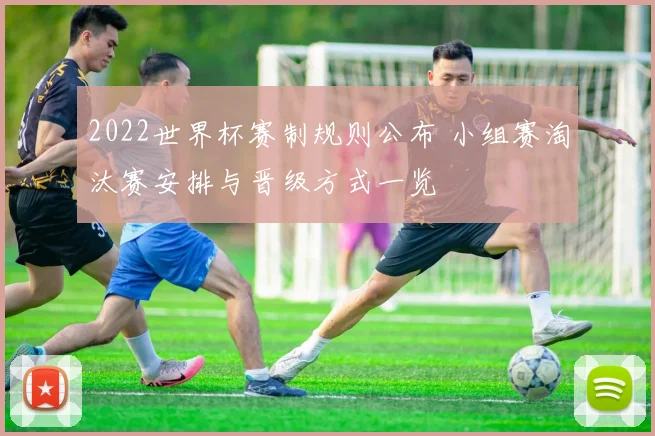 2022世界杯赛制规则公布 小组赛淘汰赛安排与晋级方式一览