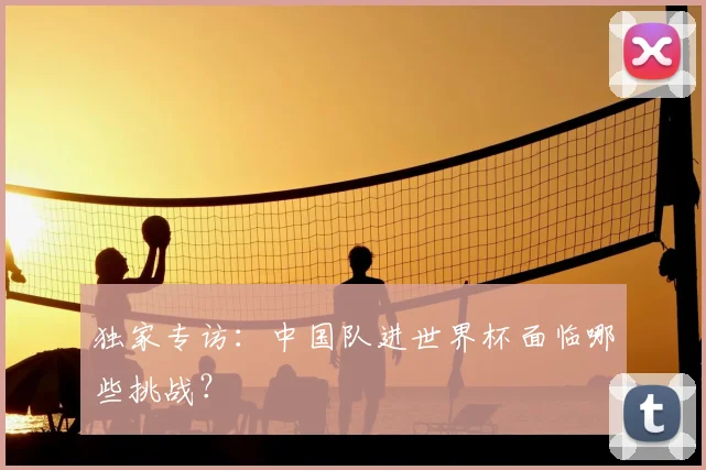 独家专访：中国队进世界杯面临哪些挑战？