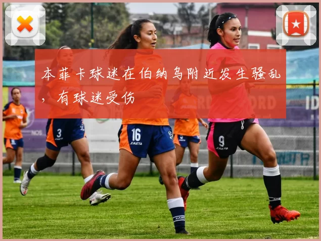 本菲卡球迷在伯纳乌附近发生骚乱,有球迷受伤